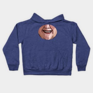 Smiling Lady Humor Kids Hoodie